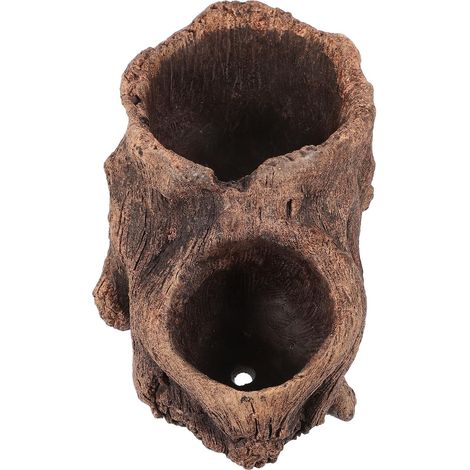Zement Blumentopf in Baumstumpfform Multi Use Pflanzgefäß (1/5)
