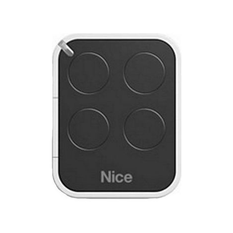 Télécommande 4 canaux ON4E – Fréquence 433.92 MHz – Compatible avec NICE FLOR-S1/S2/S4 – Émetteur pour motorisations