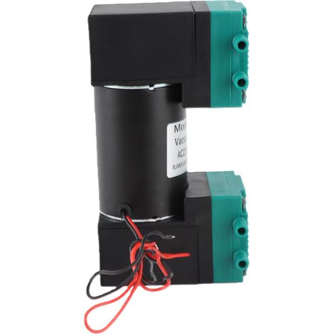 Mini pompe à vide, débit élevé, faible niveau sonore -90 à 350 kPa, 24 W, 10 à 20 L/min, 12 V CC/24 V CC/220 V CA (1/3)