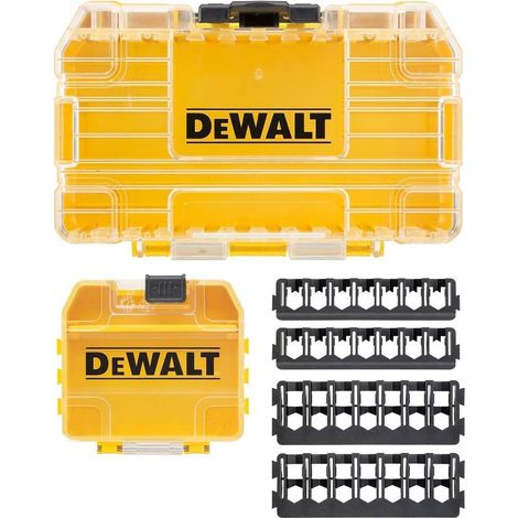 DeWalt Small Tough Storage Case with Bit Organizer, Includes 1 Pozi Bit and 2 Bit Bars (1/5)