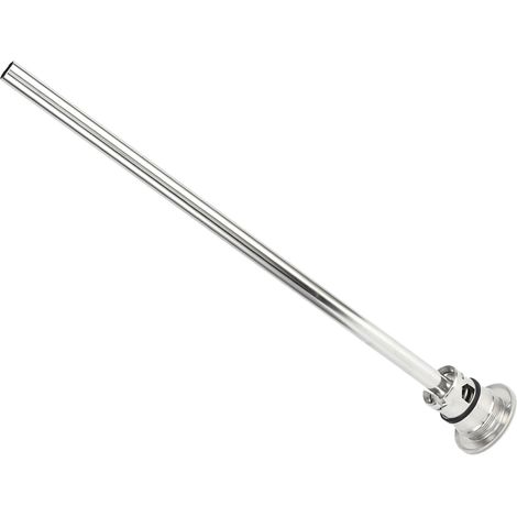 Tireuse à bière en acier inoxydable 304, extracteur pour fût type A argenté, tube à filetage fin, adapté aux tonneaux de vin et bière. (1/5)