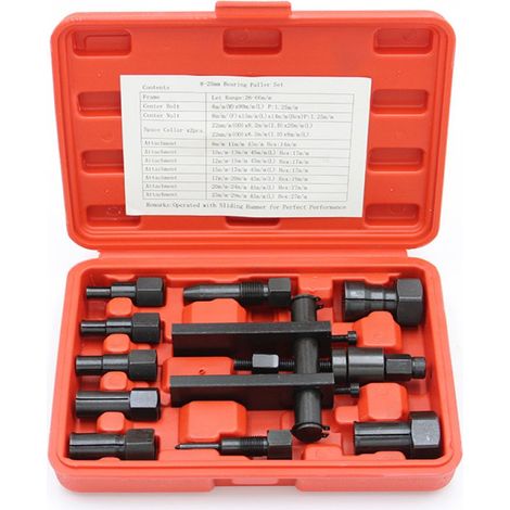 1 kit extracteur de roulements internes, pour roulements de 25,0 à 65,0 mm, 2 mâchoires, boîtier de rangement inclus (1/5)
