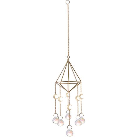 Prisma De Cristal - Bola Colgante Para Ventana - Crea Arcoíris Con Luz Solar - Decoración Para Bodas Y Hogar - Unidad (1/5)