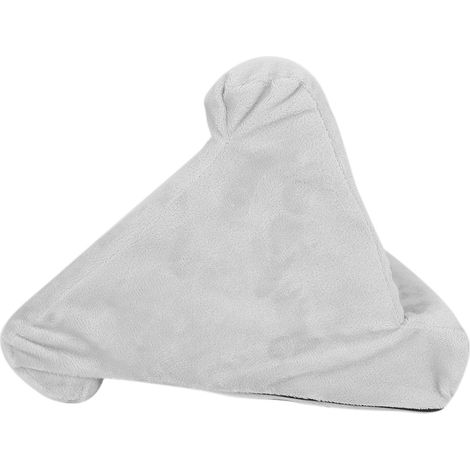 Support multi-angles souple pour tablette, coussin de lecture pour téléphone portable, tablette et livre (gris) (1/5)