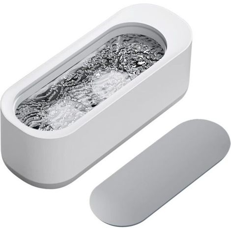 Nettoyeur à ultrasons haute fréquence, petit et portable, pour une utilisation domestique, nettoyage de bijoux, de lunettes et de brosses à dents (1/5)