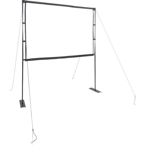 Projektionsleinwand mit Ständern 90 Zoll 4:3