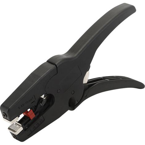 Pince à dénuder automatique 2 en 1 pour câbles électriques 0,03-10 mm² avec mâchoires auto-ajustables (1/5)