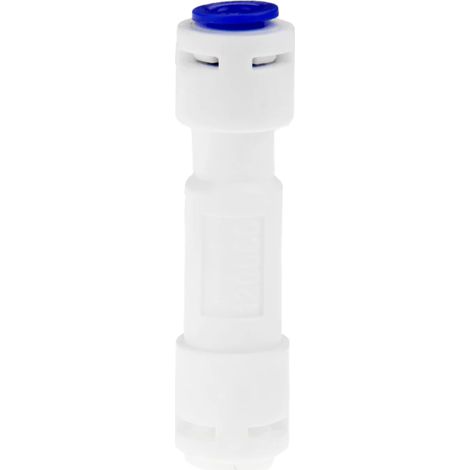 (1200 cc) 1 régulateur de débit pour système d'osmose inverse (eau usée) - Raccord rapide pour tuyau de 6,35 mm (1/4") de diamètre extérieur - Plastique (1/5)