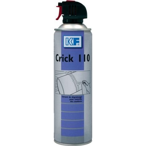 Crick 110 Solvente Desengrasante para Control de Soldaduras Aer 500 ml