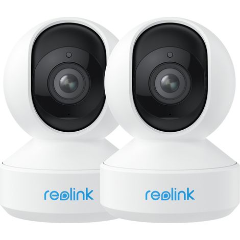Reolink 5MP 2,4/5 GHz WLAN PTZ Überwachungskamera, Auto-Tracking, 3X Optischem Zoom, Baby Monitor mit Mensch/Haustiererkennung, E1 Zoom, 2 Pack