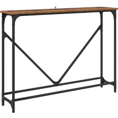 Maison Exclusive - Table console Bois Ancien 102 x 23 x 75 cm Bois d'ingénierie