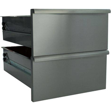 2 tiroirs pour soubassement n65/ba4-n - Diamond
