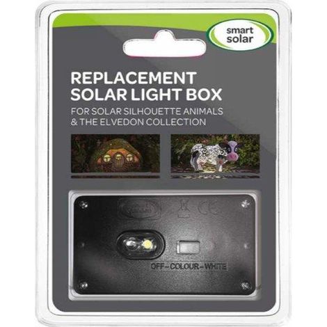 Smart Garden Replacement Solar Light Box Panel For Silhouette Animals & Elvedon