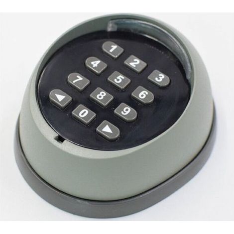 Clavier de contrôle d'accès étanche 433 MHz – Code roulant – Portée 50m extérieur – Dimensions 85x75x35mm – IP54 pour sécurité optimale