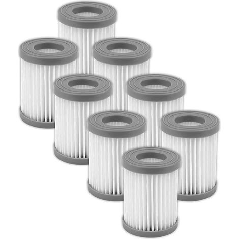 Lot de 8 filtres HEPA de rechange M320 compatibles avec aspirateur robot Lefant M320/M320G, kit de filtres, kit d'accessoires de filtres, filtre vertical, filtres à cartouche, filtre d'aspirateur (1/5)