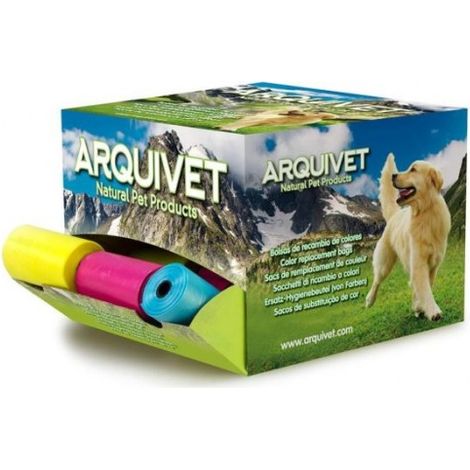 BOLSAS HIGIENICAS 50 Rollos x 20 bolsas Arquivet