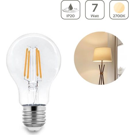 LED Lampe Filament E27 7W A60 2700K (1/5)