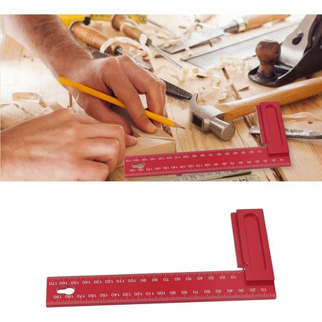 Winkellineal aus Aluminiumlegierung für die Holzbearbeitung (1/5)