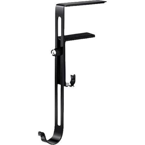 Almacenamiento para chimenea Perchas metálicas ajustables - Gancho inferior ligero para soporte de base ajustable para decoraciones navideñas (1/5)
