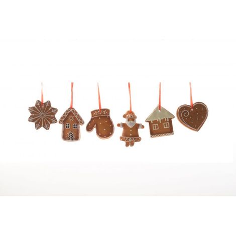 PENDENTE "BISCUITS" IN RESINA 7X6CM ASS INDICARE MODELLO
