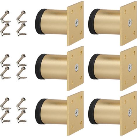 juegos de patas de soporte de aleación para armazón de cama - Dorado
