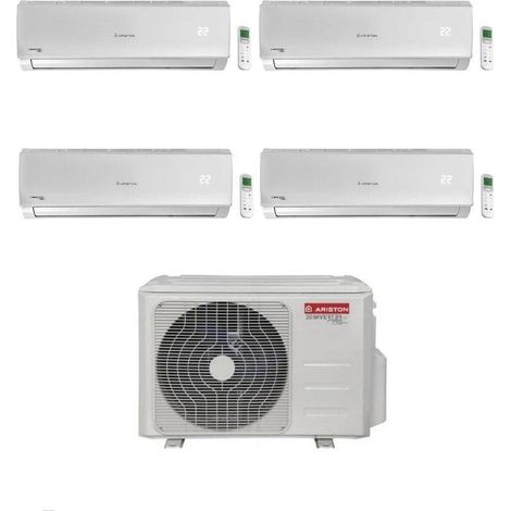 Ariston Climatiseur Quadri Split Alys R 32 9+9+12+12 avec QUAD110XD0C-O Inverter Wi-Fi en option Classe A++