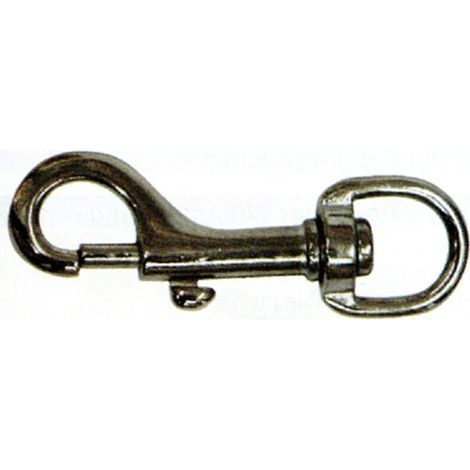 Karabiner 99-3 05,0x050 mm, Zn, drehbar, mit Öse