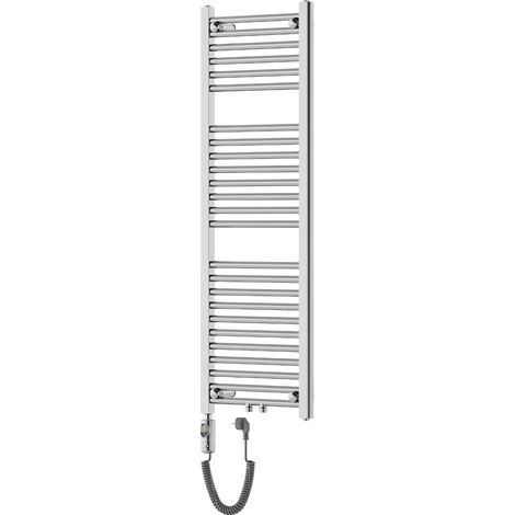 Mexen Mars radiatore elettrico 1200 x 400 mm, 300 W, cromato - W110-1200-400-2300-01 (1/5)