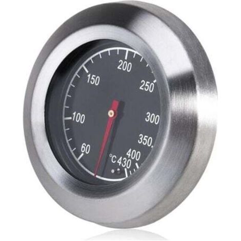 [JAMAIS UTILISÉ] Hermomètre pour Barbecue Grille en Acier Inoxydable Outils De Barbecue BBQ Grill Thermometer Temp Gauge (1/4)