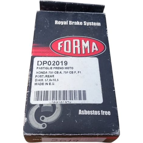 Pastigle freno moto per honda 750 cb a, 750 cb f/f1 (1/3)