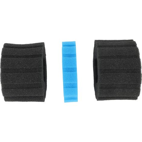 Mousse de rechange filtre aquatique intérieur pour Biopress 1 pièce éponge fine bleue 2 pièces éponge épaisse noire (1/5)