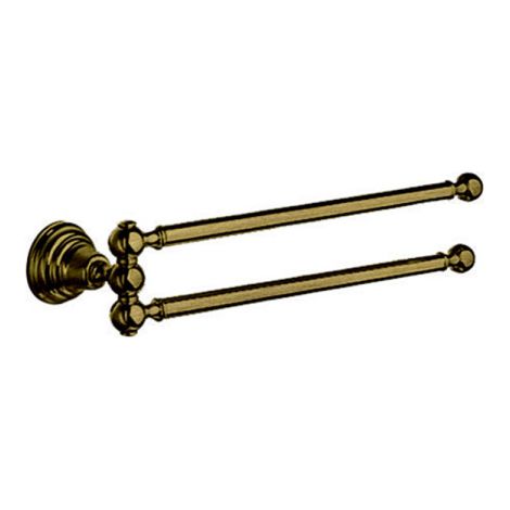 Porte serviette museo double articule vieux bronze - CRISTINA ONDYNA CA21493