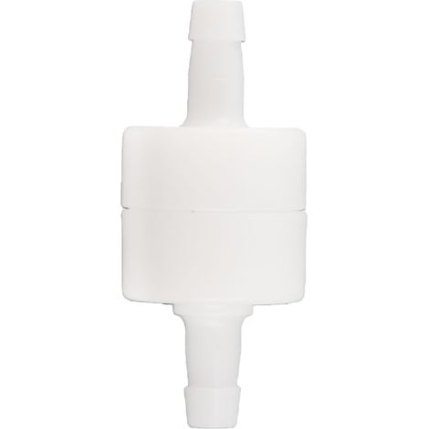 6mm Plastic Inline Check Valve One Way Non Return Valve for Fuel Oil Water Gas (1/5)