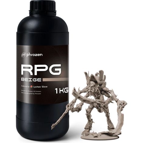 Resina bianca Phrozen RPG per stampante 3D, 1 kg