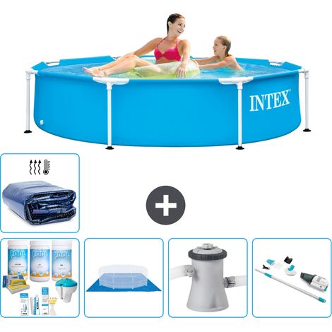 Intex Piscine Tubulaire Ronde - 244x51 cm - 6-pièces  S20403 (1/5)