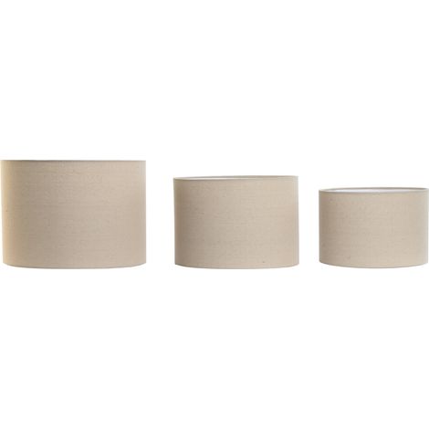 Pantalla Set 3 Lino Metal 40X40X28 E27 Para Techo (1/3)