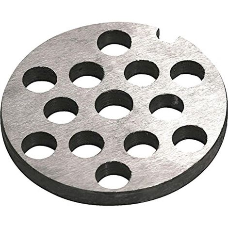 DISCO PIASTRA TRITACARNE MANUALE ACCIAIO TEMPRATO - n°32 foro mm.12 FER 233446 (1/3)