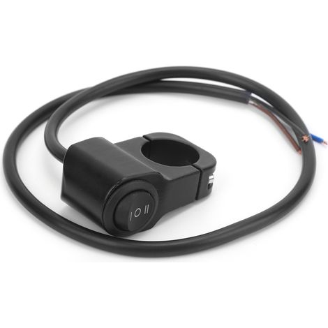 7/8-Zoll-Lenkerschalter mit Ein-/Ausschalter für Scheinwerfer und Nebelscheinwerfer sowie farbiger LED-Anzeige für 12-V-Motorräder und ATVs (1/5)