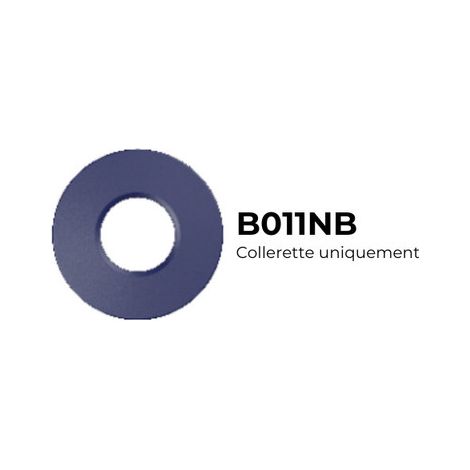 Collerette Bleu Nuit ronde RAL 5022 magnétique pour ONE TELES ANDRO - B011NB - SOLUM