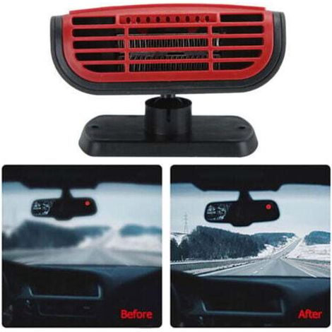 Sbrinatore per parabrezza auto portatile da 150 W 12 V, ventilatore riscaldante compatto per uso automobilistico