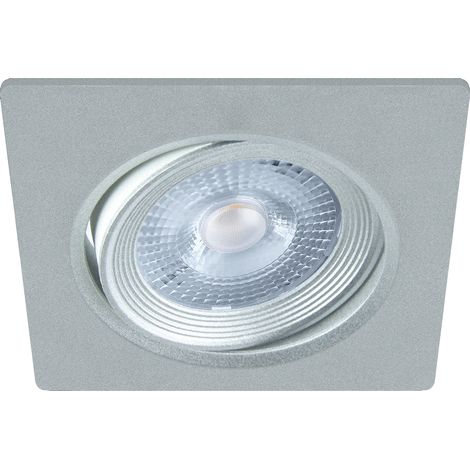 Foco de techo plateado de 5W IP20 4000K moni Ideus 03860 (1/2)