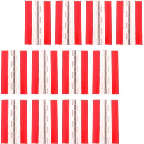 Lot de 12 charnières de piano avec dos solide, rotatives à 275 degrés, idéales pour les boîtes à bijoux et les charnières décoratives pour aquariums de poissons (1/4)