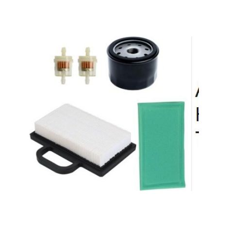 Suitable for Husqvarna 2654 Intek two-cylinder Briggs air filter and oil filter 499486 (1/4)