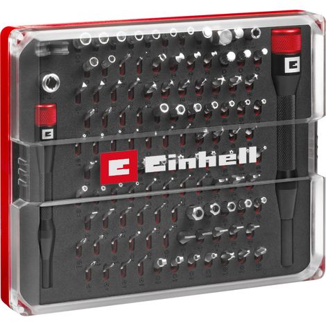 EINHELL Ensemble de bits de précision, 115040, 114 pièces (1/5)