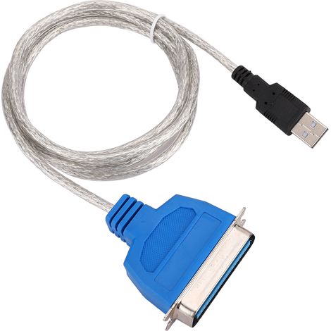 Adaptateur de câble d'imprimante USB vers 1284, interface standard CN36, câble USB vers port parallèle (1/5)