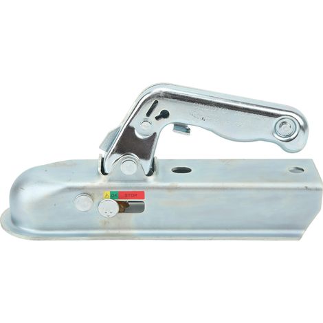 Attelage de remorque à flèche droite de 2 pouces, capacité de 800 kg, construction en acier pour camping-car, bateau et caravane (1/5)