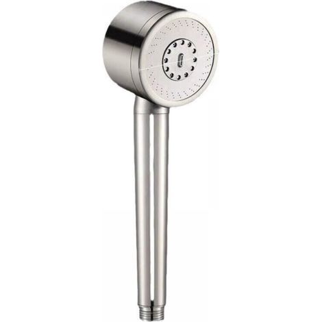 All-Metal High-Pressure Shower Head in 304 Stainless Steel, Water-Saving Shower Head, Anti-Limescale Shower Head, 3 Spray Modes (1/5)
