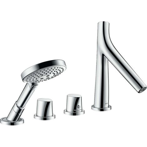 hansgrohe AXOR Starck Organic 4-Loch Wannenrandarmatur mit (1/4)