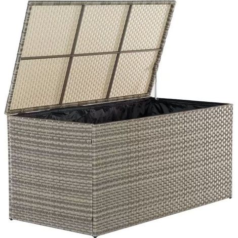 Mint Essentials Palma Cushion Box Outdoor Garden Storage Waterproof