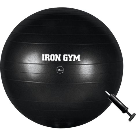 Iron gym - gymnastikball 65cm inkl pumpe